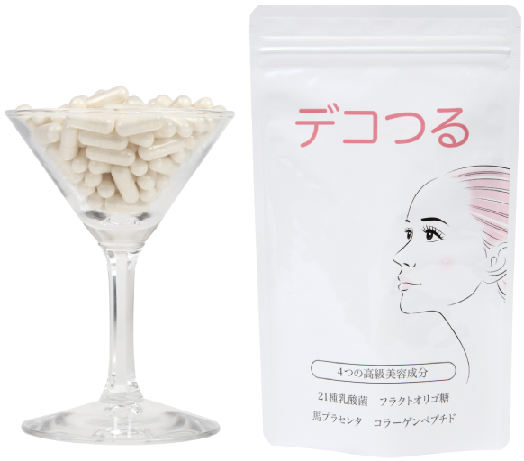 新日本漢方ラボ デコつる サプリメント 健康食品 スキンケア 美容+solo